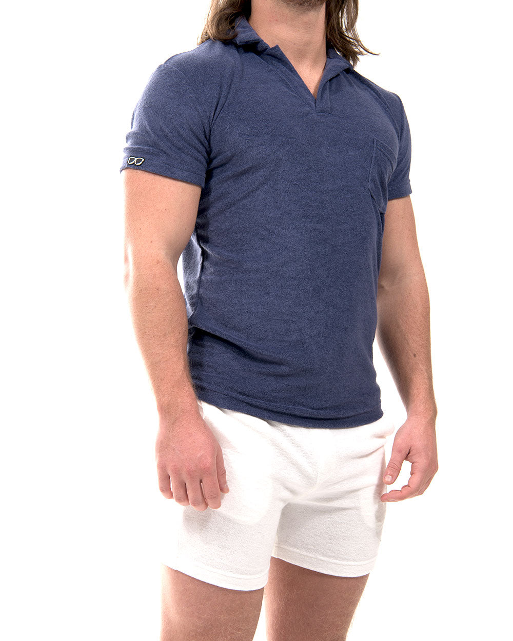 TERRY POLO NAVY (TTB002)